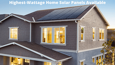 Best Survival Prepper - Highest Wattage Solar Panels Available