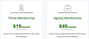 System Stream - Thrive Membership - pricing