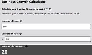 Online Business Growth Calculator