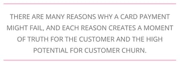 Card Payment Failure