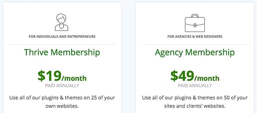 System Stream - Thrive Membership - pricing